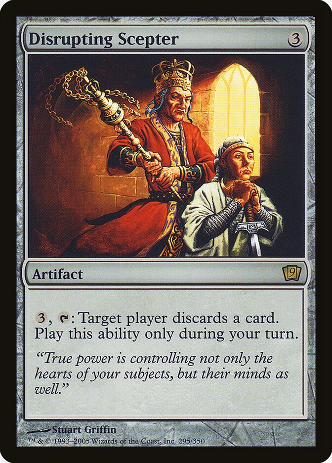 Disrupting Scepter 295 (9th Edition)  - Foil | Good Games Adelaide SA