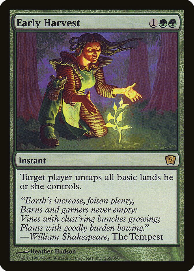 Early Harvest 235 (9th Edition)  - Foil | Good Games Adelaide SA