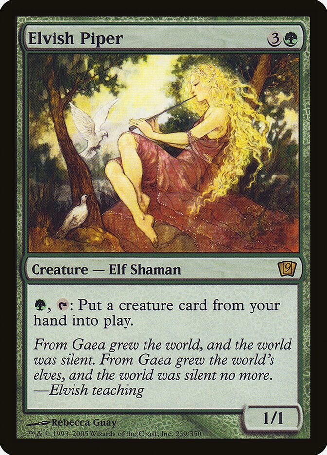 Elvish Piper 239 (9th Edition)  - Foil | Good Games Adelaide SA
