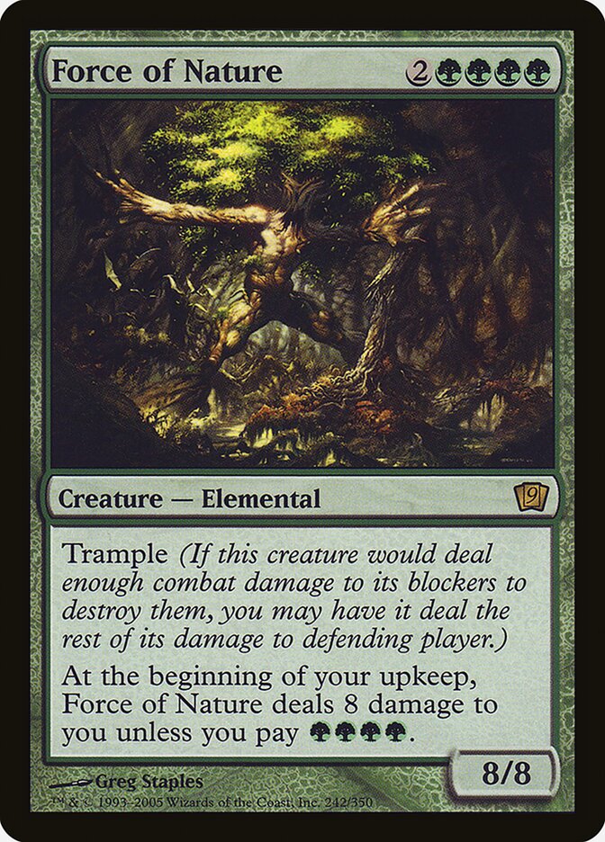 Force of Nature 242 (9th Edition)  - Foil | Good Games Adelaide SA