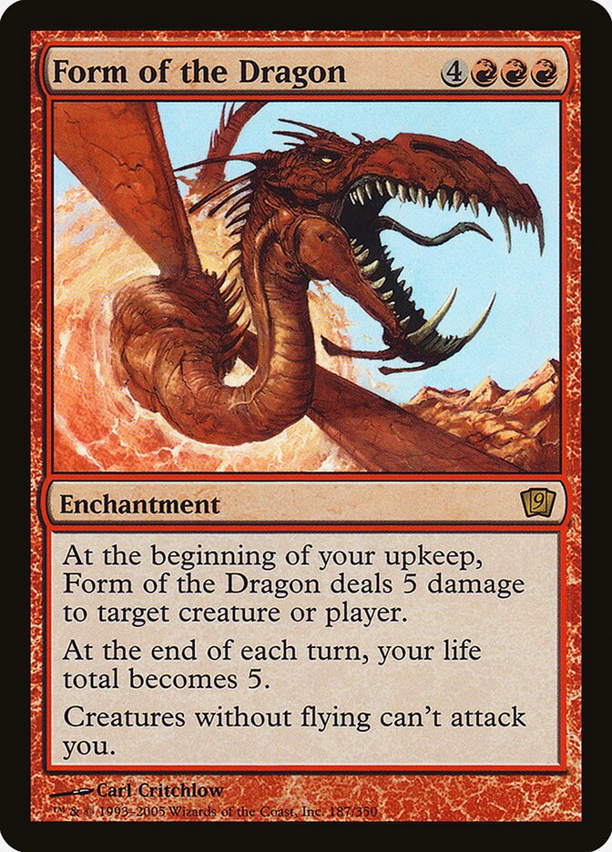 Form of the Dragon 187 (9th Edition)  - Foil | Good Games Adelaide SA