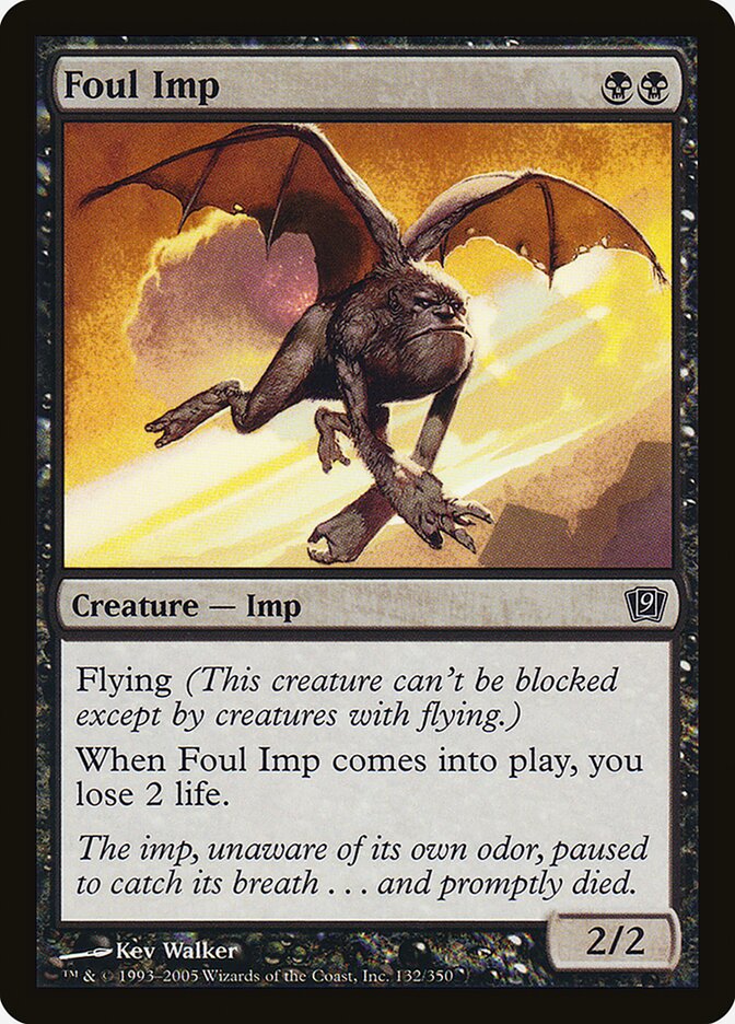 Foul Imp 132 (9th Edition)  - Foil | Good Games Adelaide SA