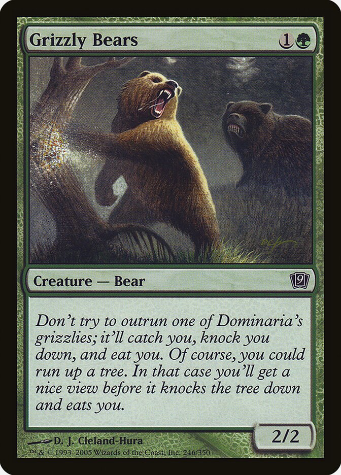 Grizzly Bears 246 (9th Edition)  - Foil | Good Games Adelaide SA