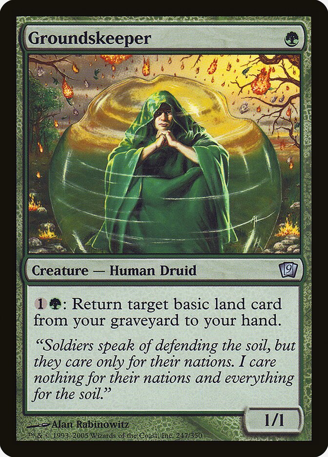 Groundskeeper 247 (9th Edition)  - Foil | Good Games Adelaide SA