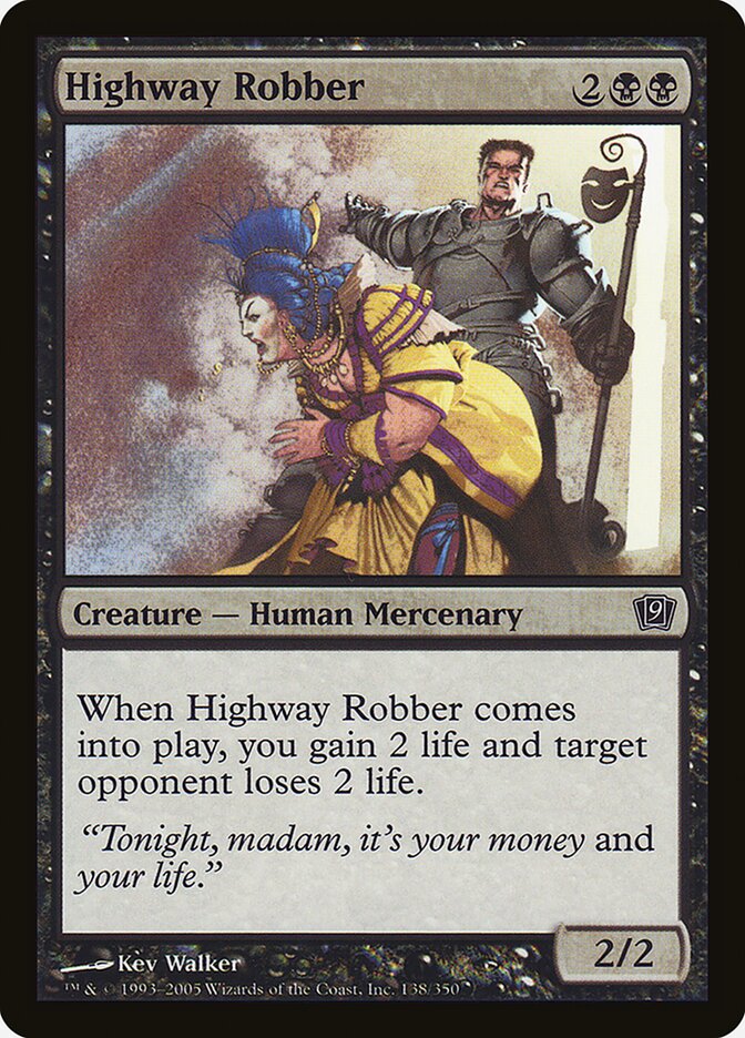 Highway Robber 138 (9th Edition)  - Foil | Good Games Adelaide SA
