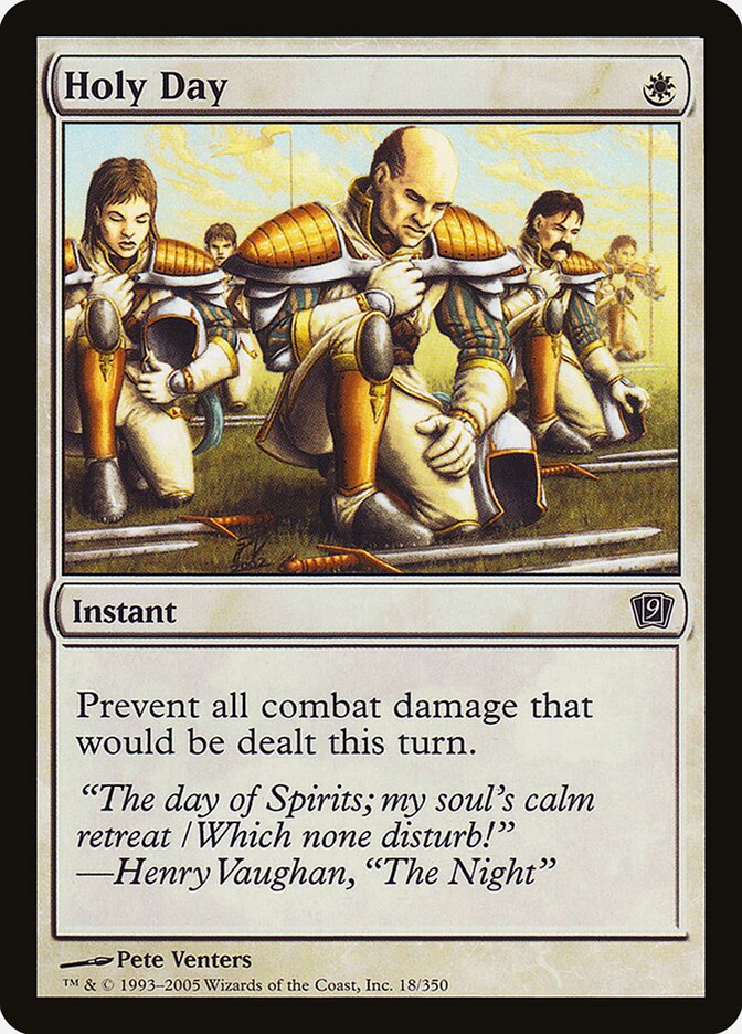 Holy Day 18 (9th Edition)  - Foil | Good Games Adelaide SA