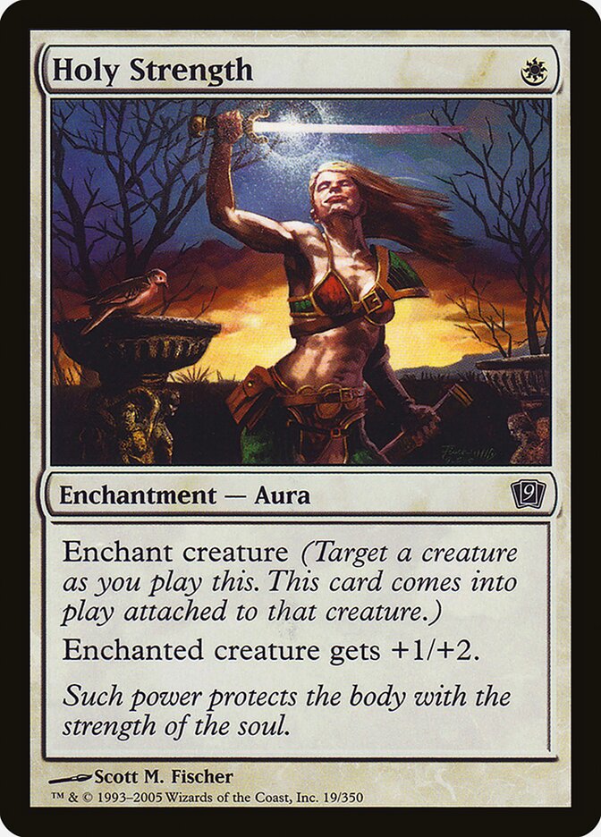 Holy Strength 19 (9th Edition)  - Foil | Good Games Adelaide SA