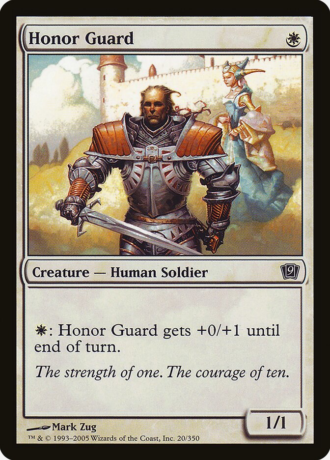 Honor Guard 20 (9th Edition)  - Foil | Good Games Adelaide SA