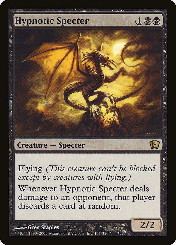 Hypnotic Specter 141 (9th Edition)  - Foil | Good Games Adelaide SA