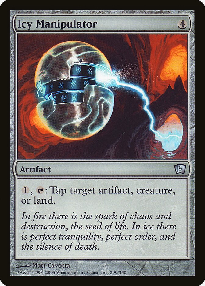 Icy Manipulator 299 (9th Edition)  - Foil | Good Games Adelaide SA