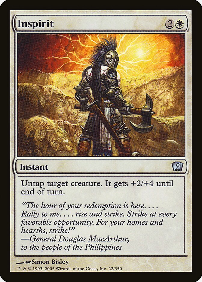 Inspirit 22 (9th Edition)  - Foil | Good Games Adelaide SA
