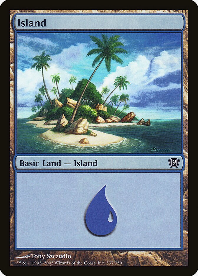 Island 337 (9th Edition)  - Foil | Good Games Adelaide SA