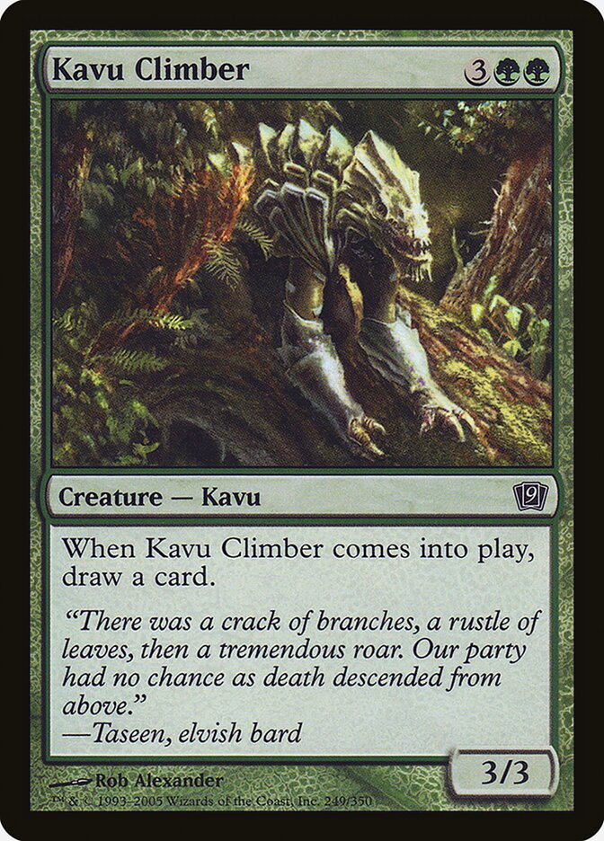 Kavu Climber 249 (9th Edition)  - Foil | Good Games Adelaide SA