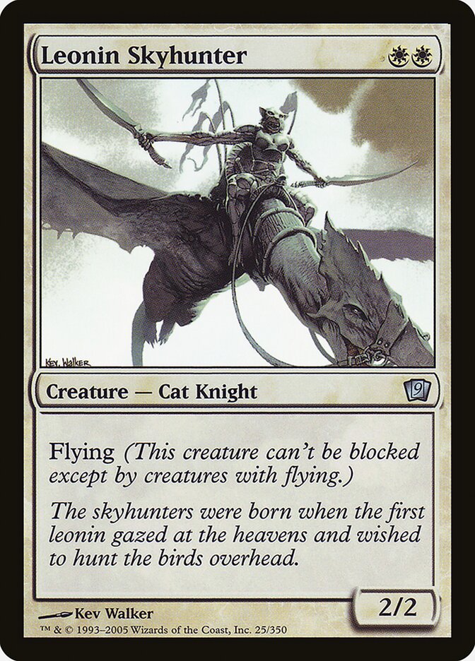 Leonin Skyhunter 25 (9th Edition)  - Foil | Good Games Adelaide SA