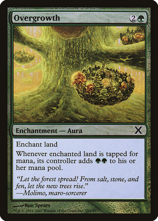 Overgrowth 283 (10th Edition)  - Foil | Good Games Adelaide SA