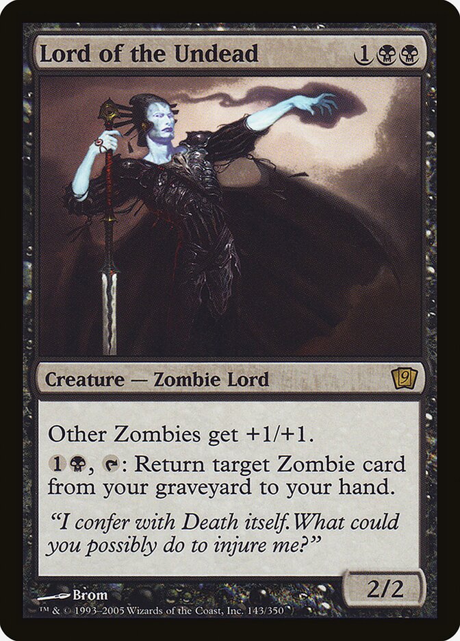 Lord of the Undead 143 (9th Edition)  - Foil | Good Games Adelaide SA