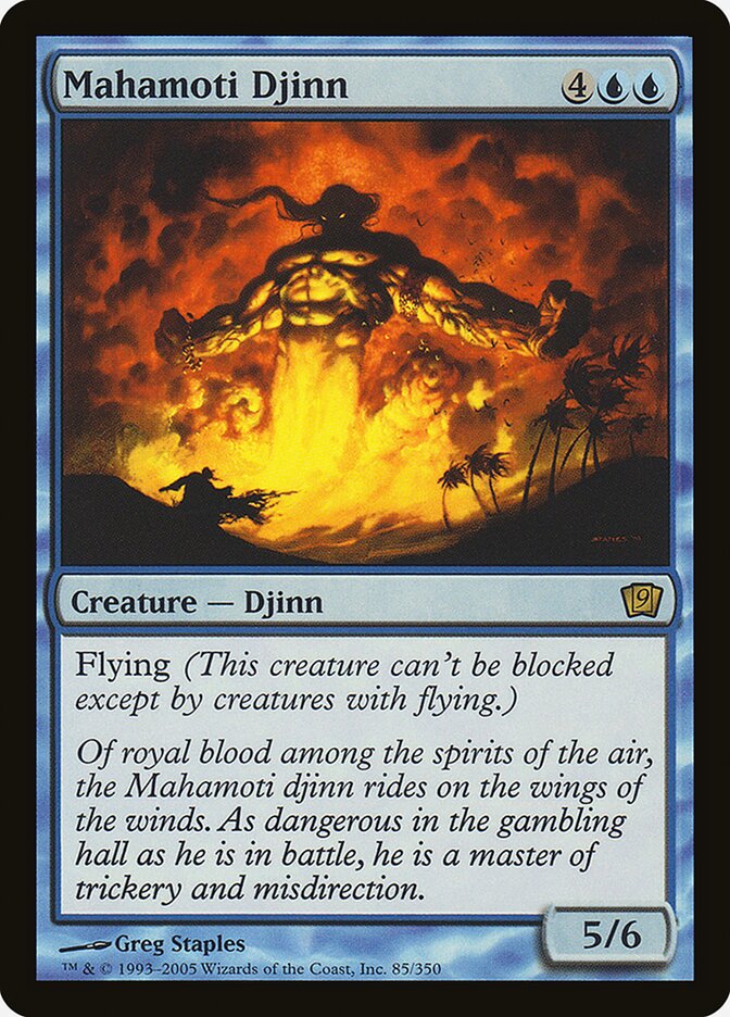 Mahamoti Djinn 85 (9th Edition)  - Foil | Good Games Adelaide SA