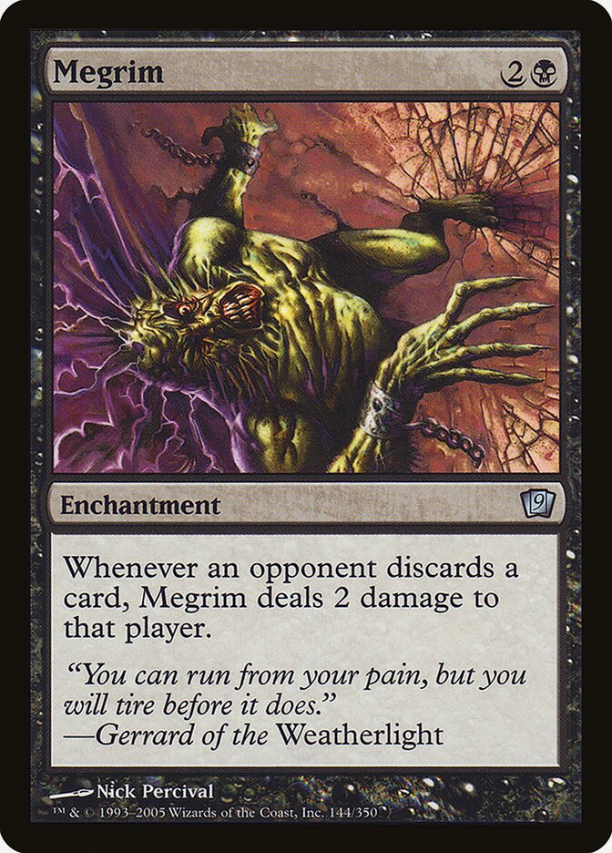 Megrim 144 (9th Edition)  - Foil | Good Games Adelaide SA