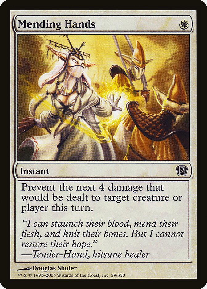 Mending Hands 29 (9th Edition)  - Foil | Good Games Adelaide SA