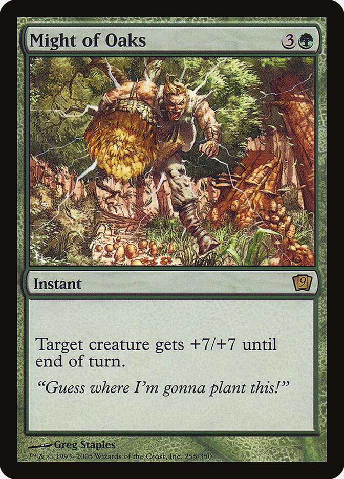 Might of Oaks 255 (9th Edition)  - Foil | Good Games Adelaide SA