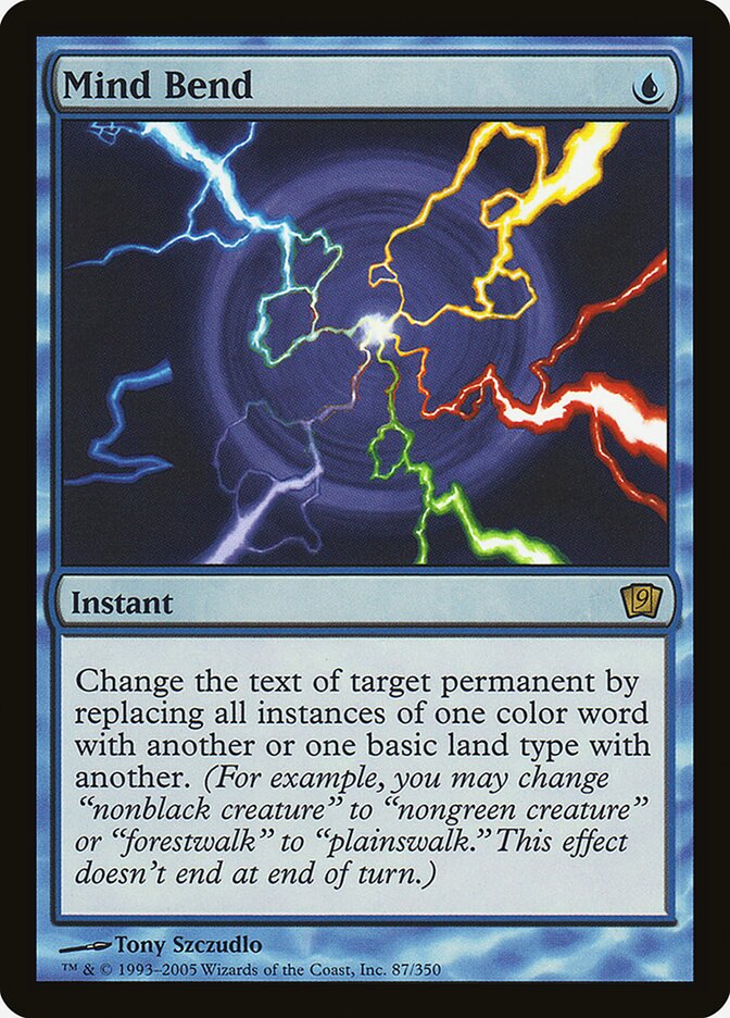 Mind Bend 87 (9th Edition)  - Foil | Good Games Adelaide SA