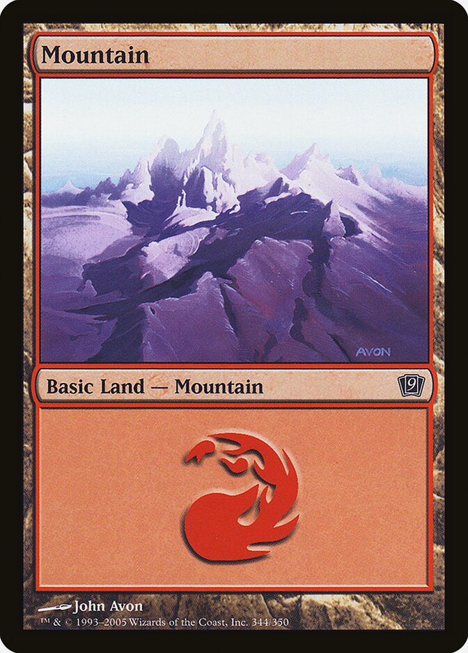 Mountain 344 (9th Edition)  - Foil | Good Games Adelaide SA