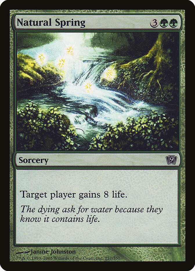 Natural Spring 257 (9th Edition)  - Foil | Good Games Adelaide SA