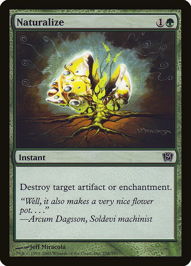 Naturalize 258 (9th Edition)  - Foil | Good Games Adelaide SA