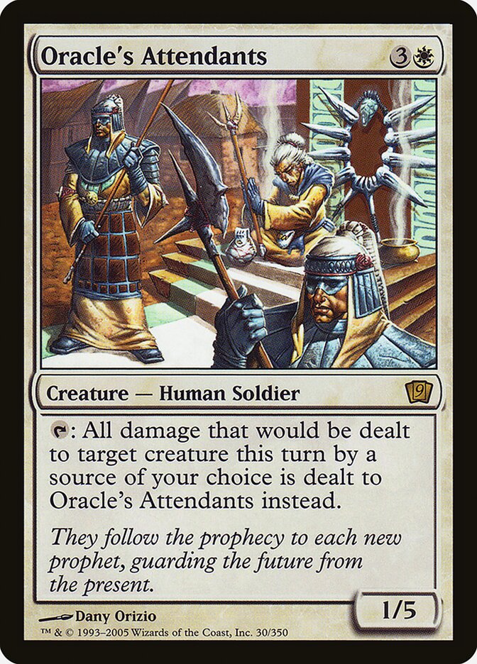 Oracle's Attendants 30 (9th Edition)  - Foil | Good Games Adelaide SA