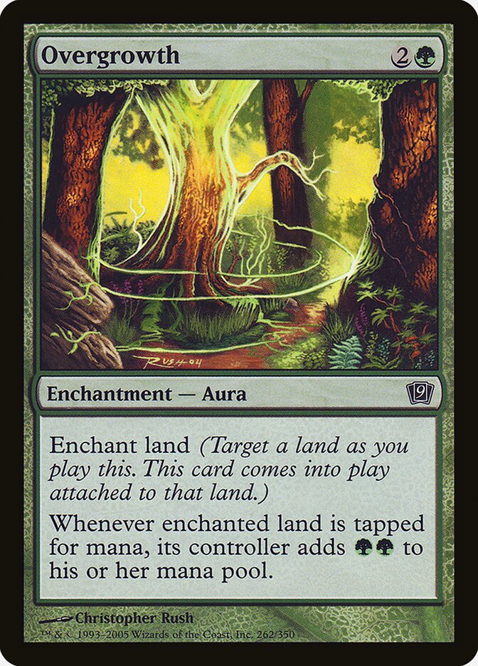 Overgrowth 262 (9th Edition)  - Foil | Good Games Adelaide SA