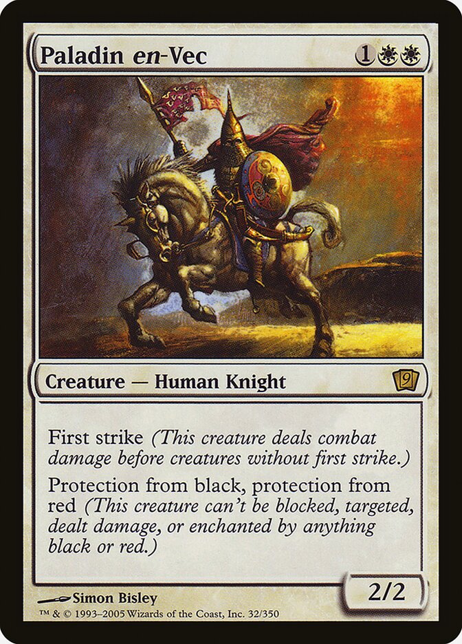 Paladin en-Vec 32 (9th Edition)  - Foil | Good Games Adelaide SA