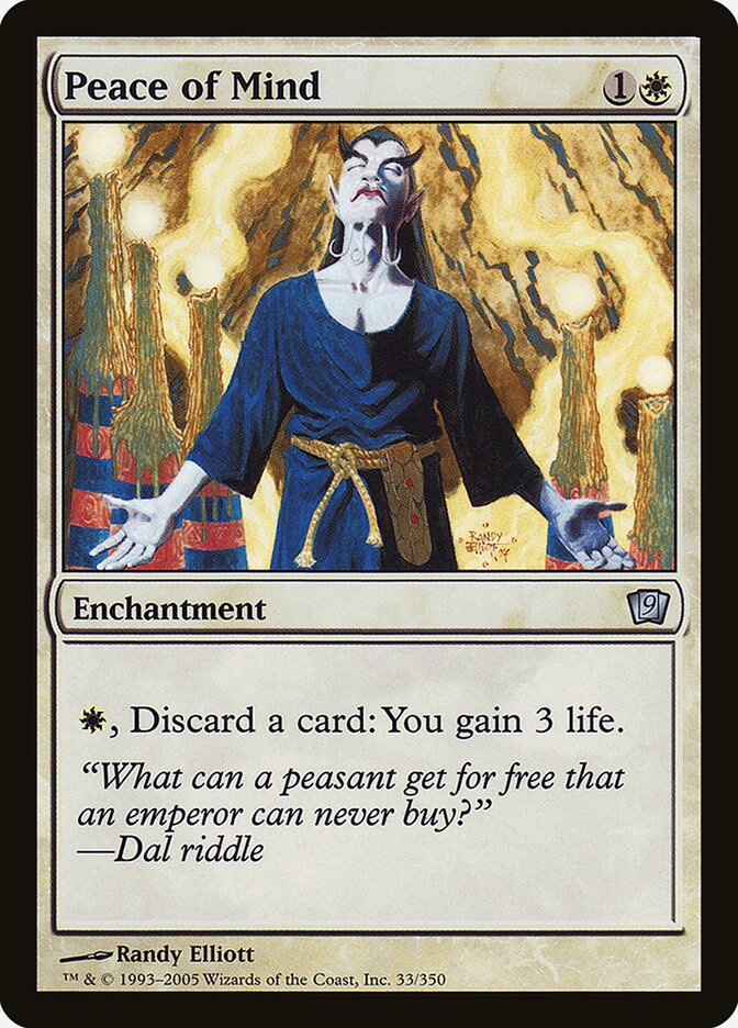 Peace of Mind 33 (9th Edition)  - Foil | Good Games Adelaide SA