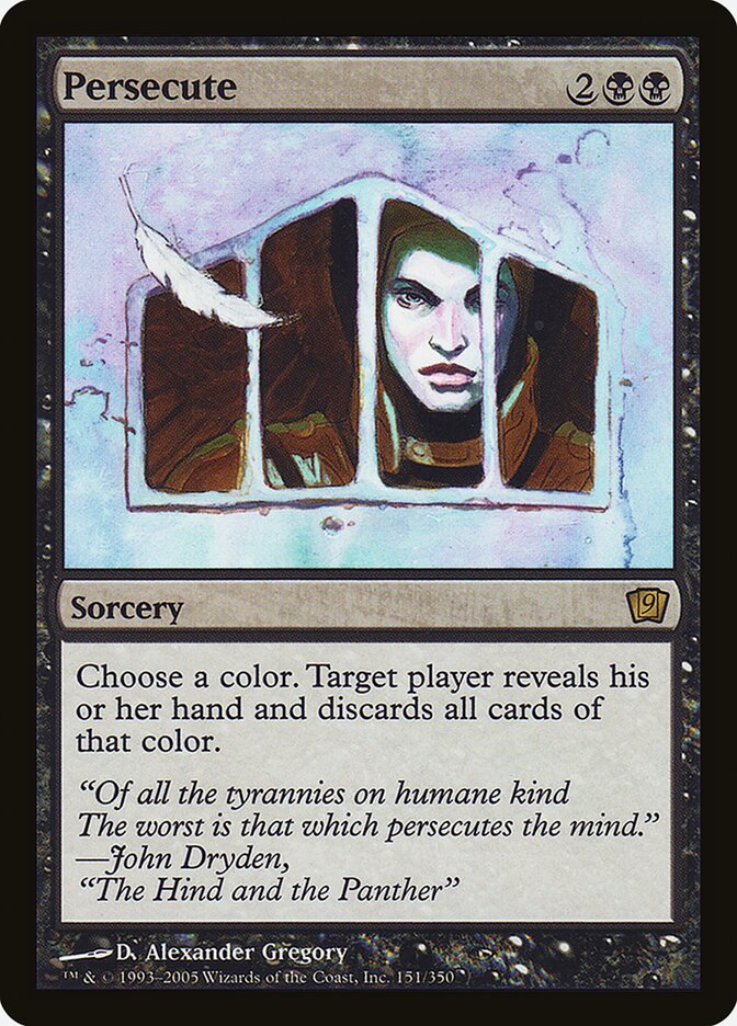 Persecute 151 (9th Edition)  - Foil | Good Games Adelaide SA