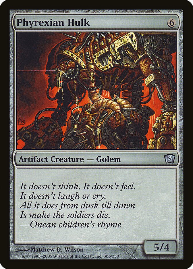 Phyrexian Hulk 306 (9th Edition)  - Foil | Good Games Adelaide SA