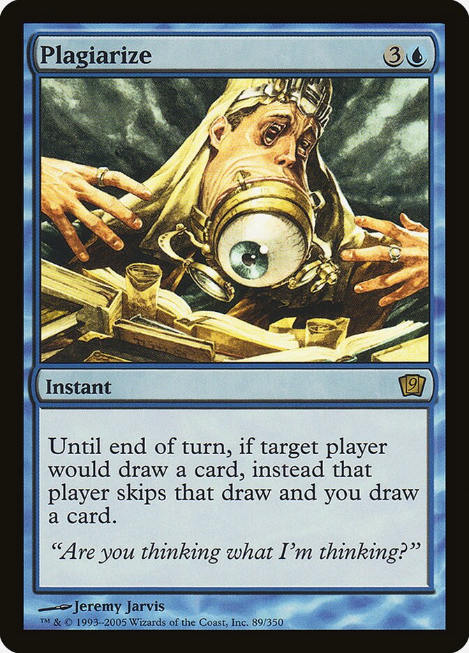 Plagiarize 89 (9th Edition)  - Foil | Good Games Adelaide SA