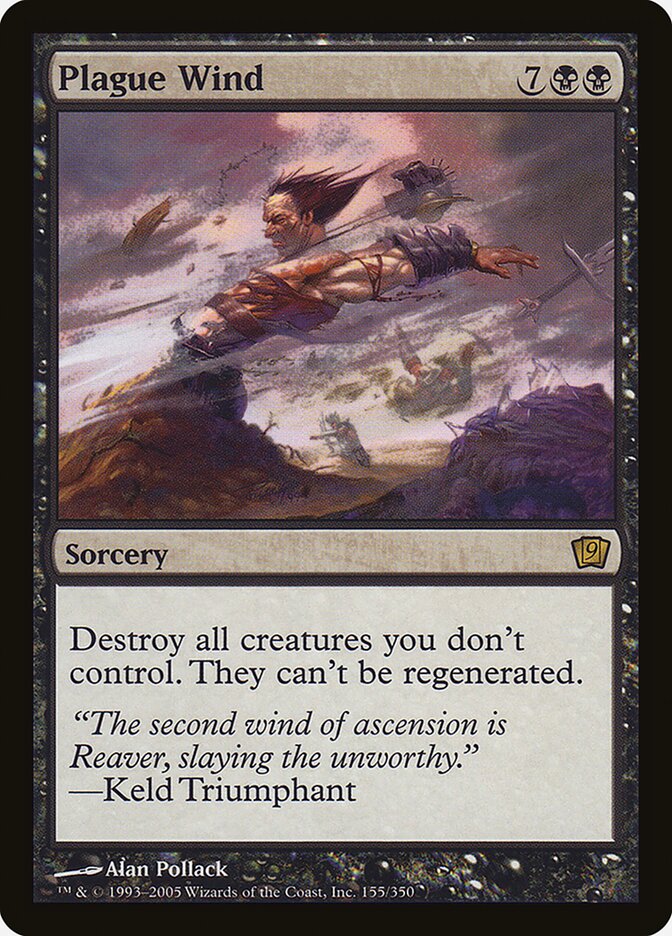 Plague Wind 155 (9th Edition)  - Foil | Good Games Adelaide SA