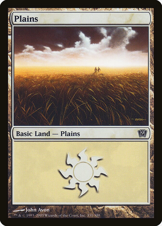 Plains 331 (9th Edition)  - Foil | Good Games Adelaide SA
