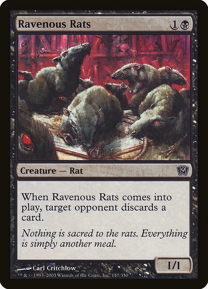 Ravenous Rats 157 (9th Edition)  - Foil | Good Games Adelaide SA