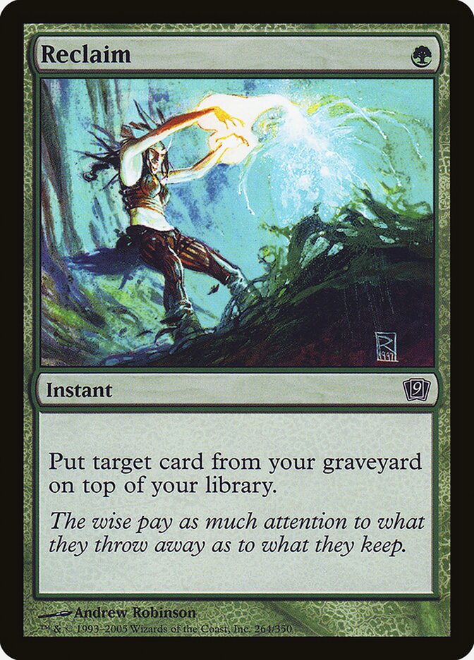 Reclaim 264 (9th Edition)  - Foil | Good Games Adelaide SA