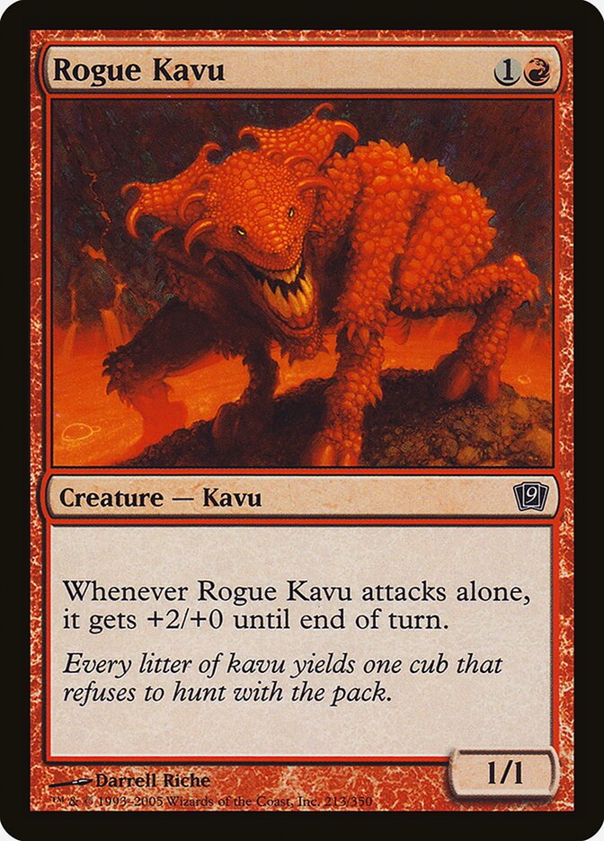 Rogue Kavu 213 (9th Edition)  - Foil | Good Games Adelaide SA
