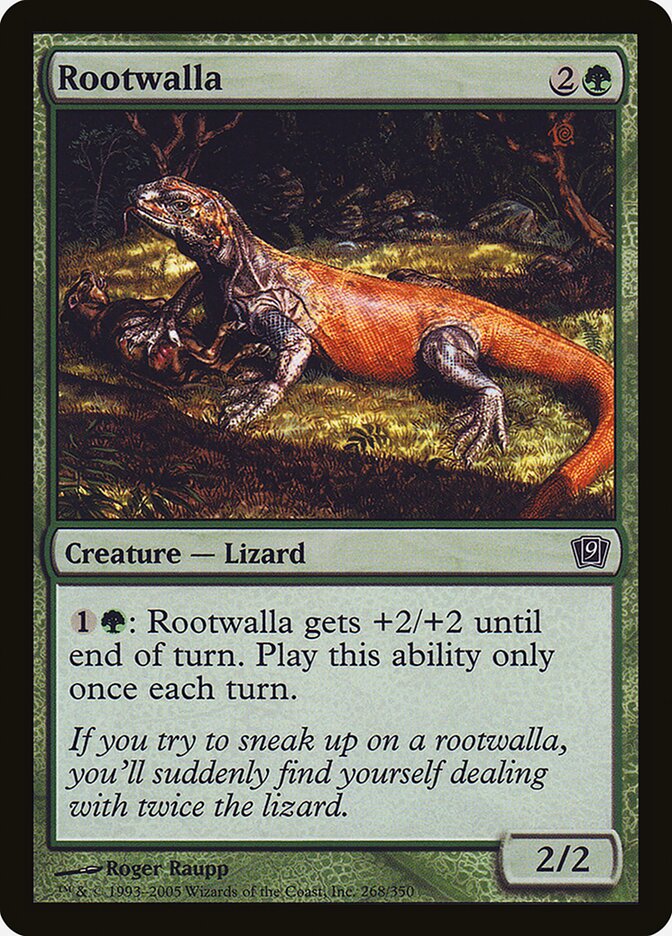 Rootwalla 268 (9th Edition)  - Foil | Good Games Adelaide SA