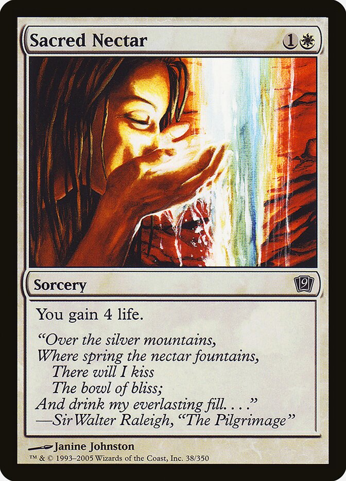 Sacred Nectar 38 (9th Edition)  - Foil | Good Games Adelaide SA
