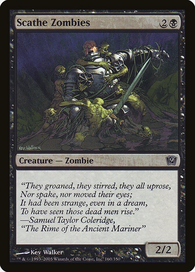 Scathe Zombies 160 (9th Edition)  - Foil | Good Games Adelaide SA
