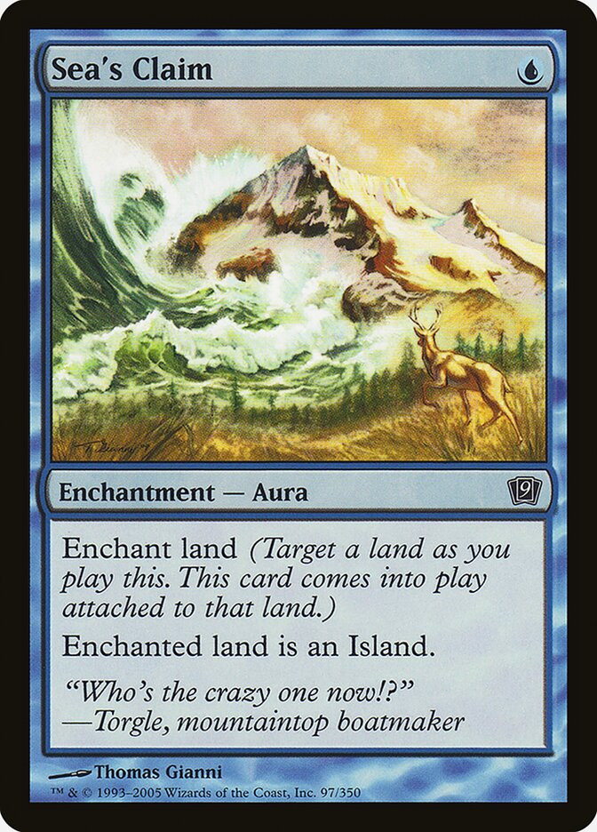 Seas Claim  (9th Edition)  - Foil | Good Games Adelaide SA