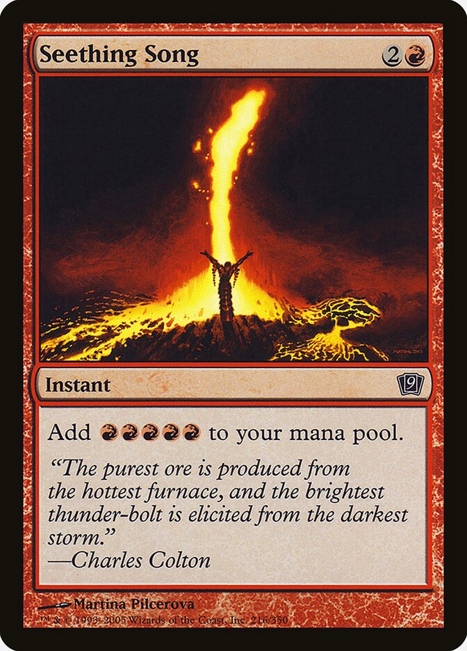 Seething Song 216 (9th Edition)  - Foil | Good Games Adelaide SA