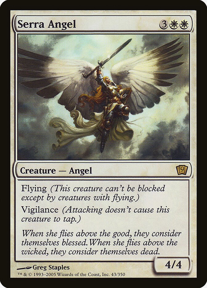 Serra Angel  (9th Edition)  - Foil | Good Games Adelaide SA
