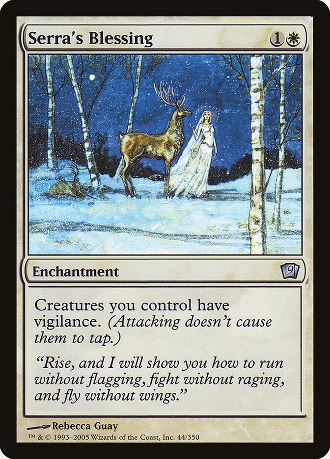 Serra's Blessing  (9th Edition)  - Foil | Good Games Adelaide SA