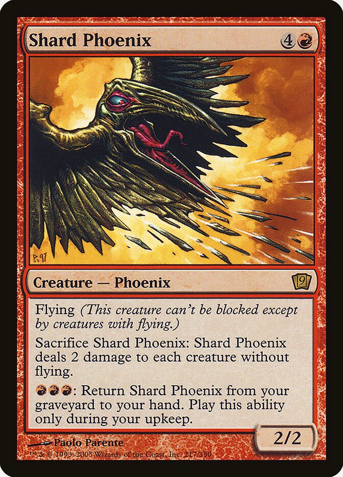 Shard Phoenix  (9th Edition)  - Foil | Good Games Adelaide SA