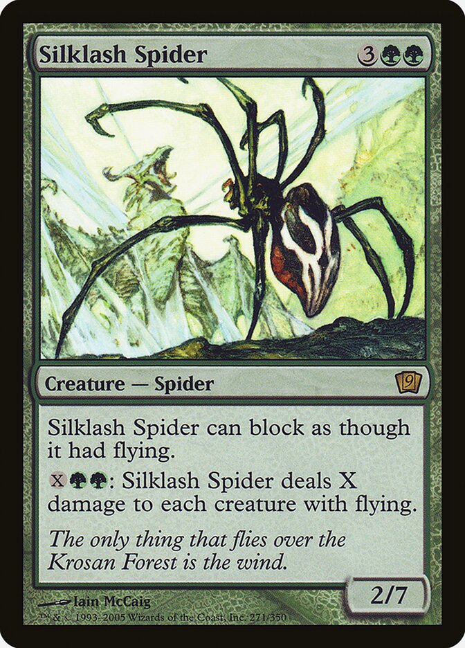 Silklash Spider  (9th Edition)  - Foil | Good Games Adelaide SA