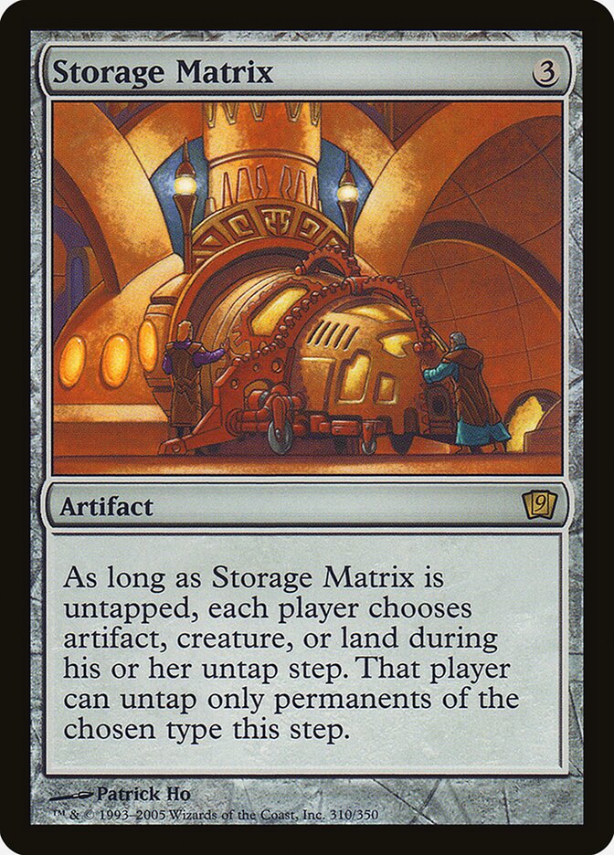 Storage Matrix 310 (9th Edition)  - Foil | Good Games Adelaide SA
